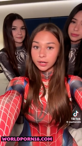 Sophie Rain/Sophieraiin Spiderman video so hot – Onlyfans