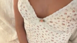 Andiegen Strip teasing on bed – Onlyfans video Viral