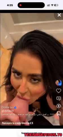 Donia Somrani Deep Sucked with Huge Cock Sextape Onlyfans